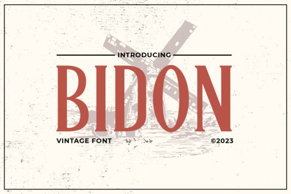 Bidon Font - Featured Image
