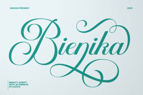 Bienika Font - Featured Image