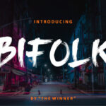 Bifolk Font - Featured Image