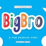 BigBro Font - Featured Image
