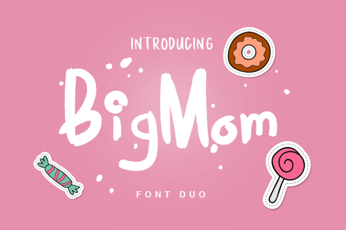 BigMom Font - Featured Image