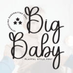 Big Baby Font - Featured Image