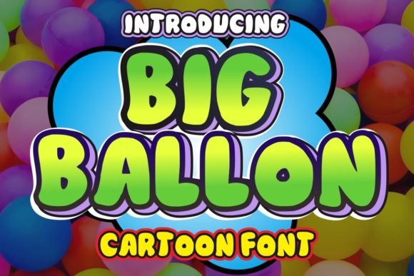 Big Ballon Font - Featured Image