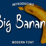 Big Banana Font - Featured Image