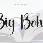 Big Boho Font - Featured Image