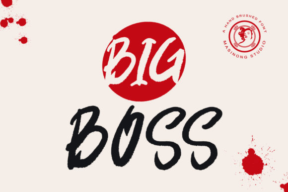 Big Boss Font - Featured Image