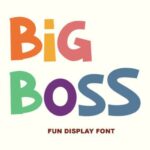 Big Boss Font - Featured Image