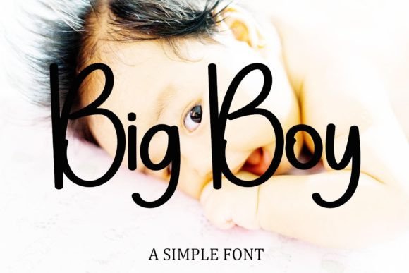 Big Boy Font - Featured Image