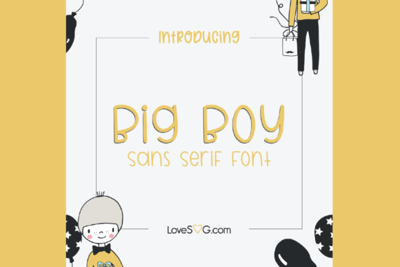 Big Boy Font - Featured Image