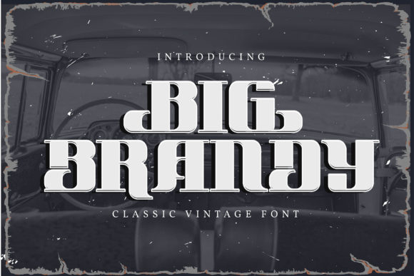 Big Brandy Font - Featured Image