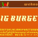 Big Burger Font - Featured Image