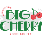 Big Cherry Font - Featured Image