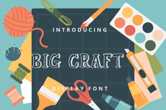 Big Craft Font - Featured Image