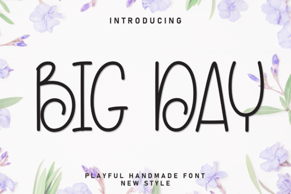 Big Day Font - Featured Image
