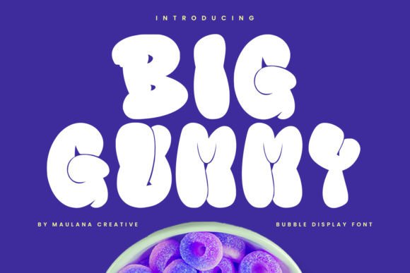 Big Gummy Font - Featured Image