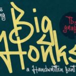 Big Honks Font - Featured Image