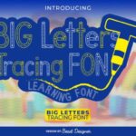 Big Letters Tracing Font - Featured Image