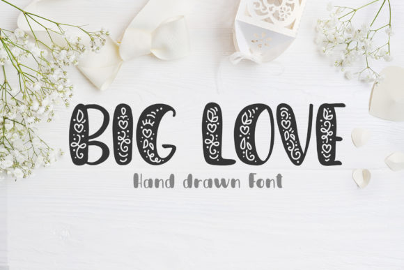 Big Love Font - Featured Image