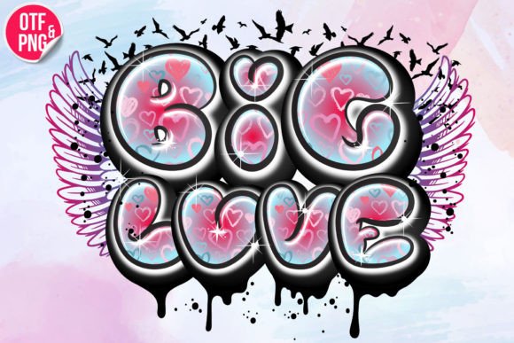 Big Love Font - Featured Image
