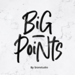 Big Points Font - Featured Image