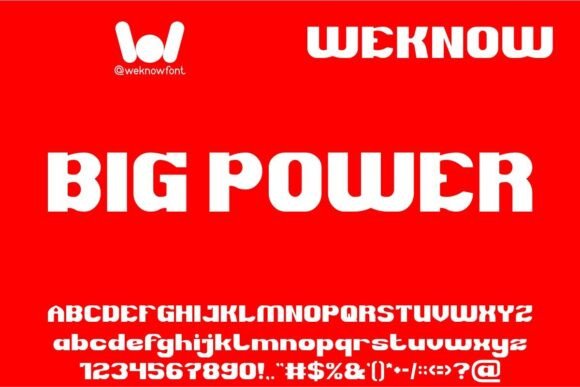 Big Power Font - Featured Image