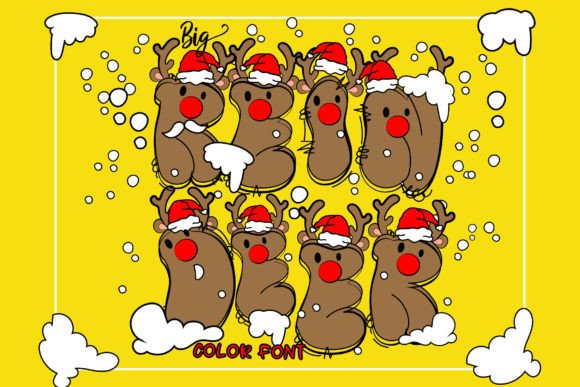 Big Reindeer Font - Featured Image