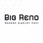 Big Reno Font - Featured Image