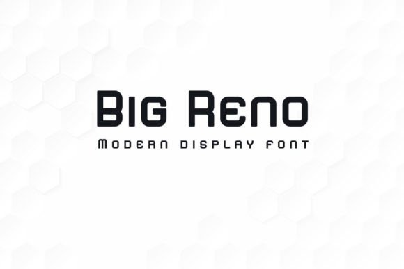 Big Reno Font - Featured Image