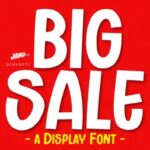 Big Sale Font - Featured Image