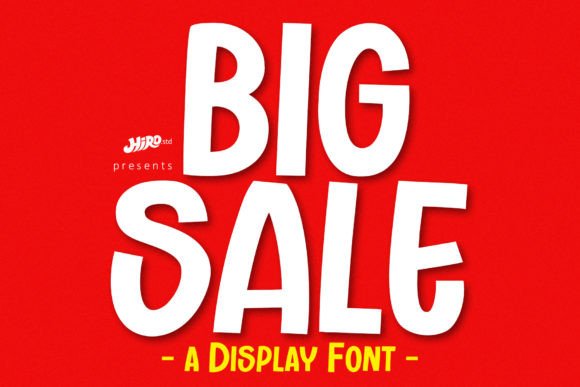 Big Sale Font - Featured Image