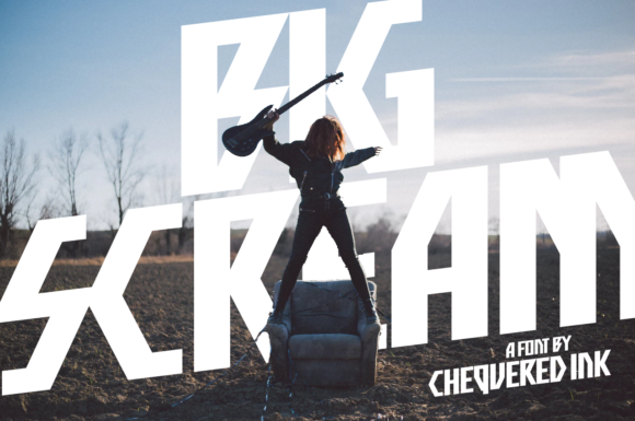 Big Scream Font - Featured Image