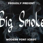 Big Smoke Font - Featured Image