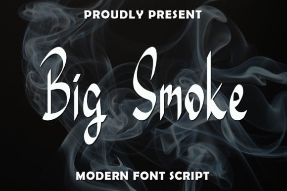 Big Smoke Font - Featured Image