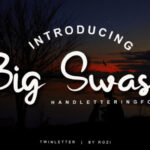 Big Swash Font - Featured Image