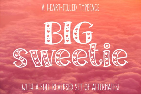 Big Sweetie Font - Featured Image