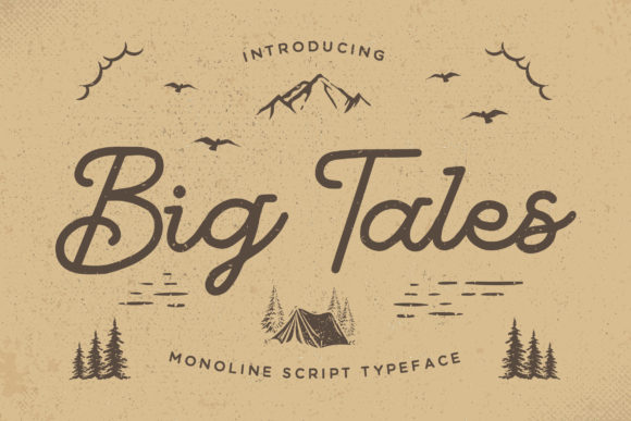 Big Tales Font - Featured Image