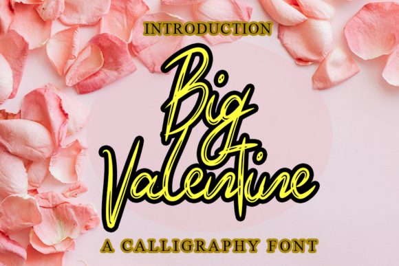 Big Valentine Font - Featured Image