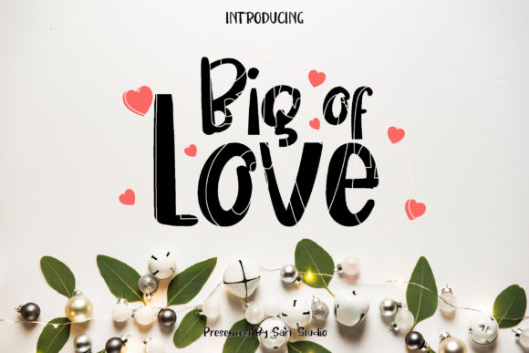Big of Love Font - Featured Image