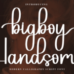 Bigboy Handsome Font - Featured Image