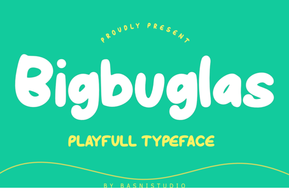 Bigbuglas Font - Featured Image