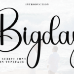 Bigday Font - Featured Image
