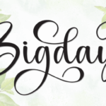 Bigday Font - Featured Image