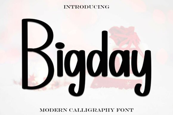 Bigday Font - Featured Image