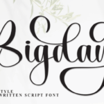 Bigday Font - Featured Image