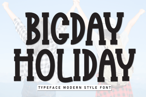 Bigday Holiday Font - Featured Image