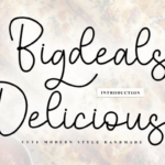 Bigdeals Deliciouse Font - Featured Image