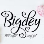 Bigdey Font - Featured Image