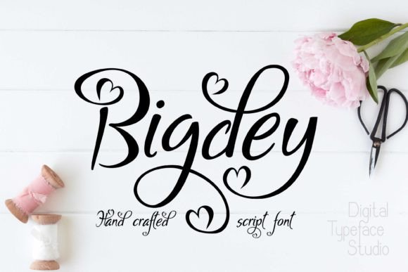 Bigdey Font - Featured Image