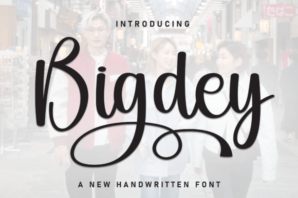 Bigdey Font - Featured Image
