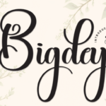 Bigdey Font - Featured Image